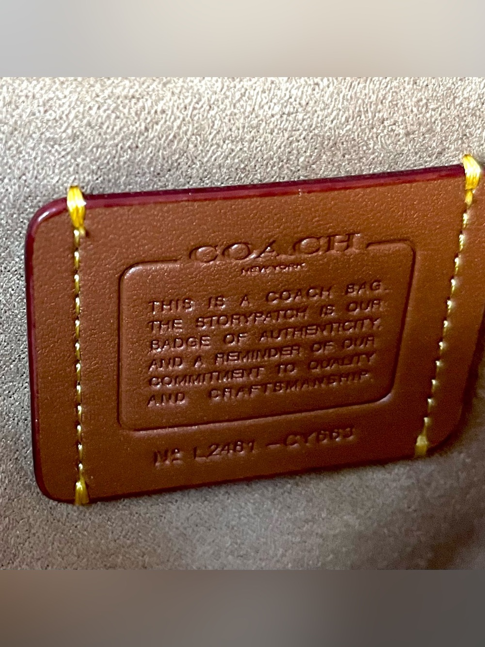 Coach Quinn quilted shoulder bag - Picture 10 of 12